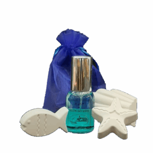 Immagine gessetti e vaporizzatore al profumo Acqua di Sestri Levante